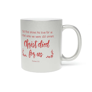 21SGM Silver and Gold Christian Mug