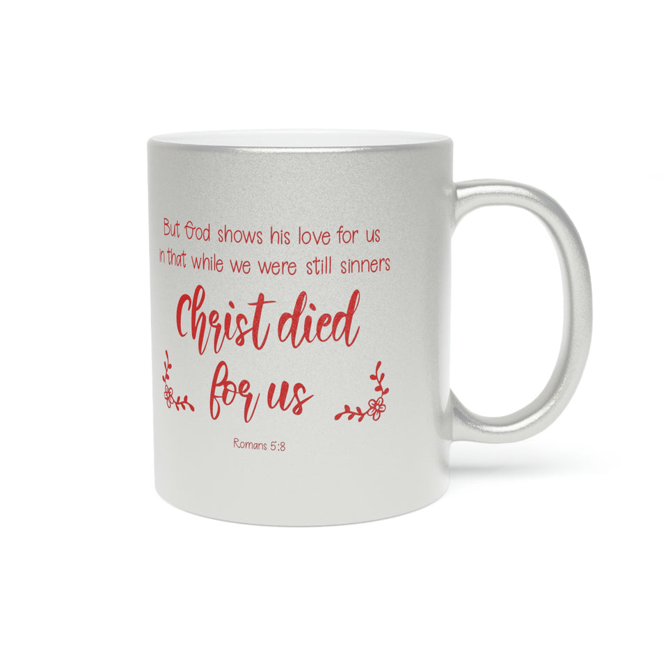 21SGM Silver and Gold Christian Mug