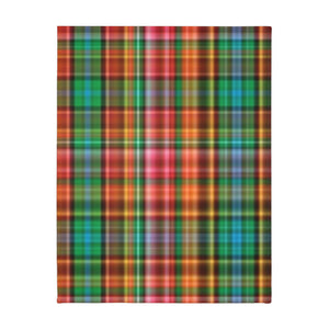 63CB  Colorful Plaid Blanket