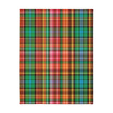 63CB  Colorful Plaid Blanket