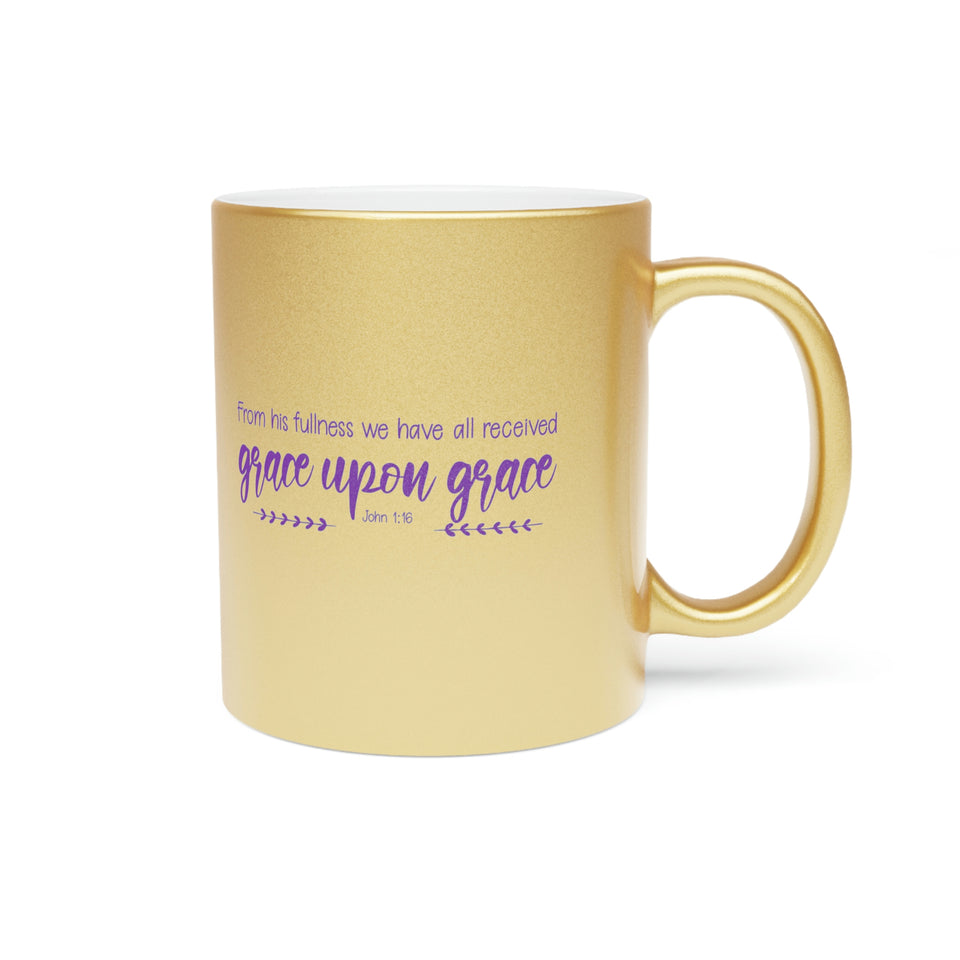 28SGM Silver and Gold Christian Mug