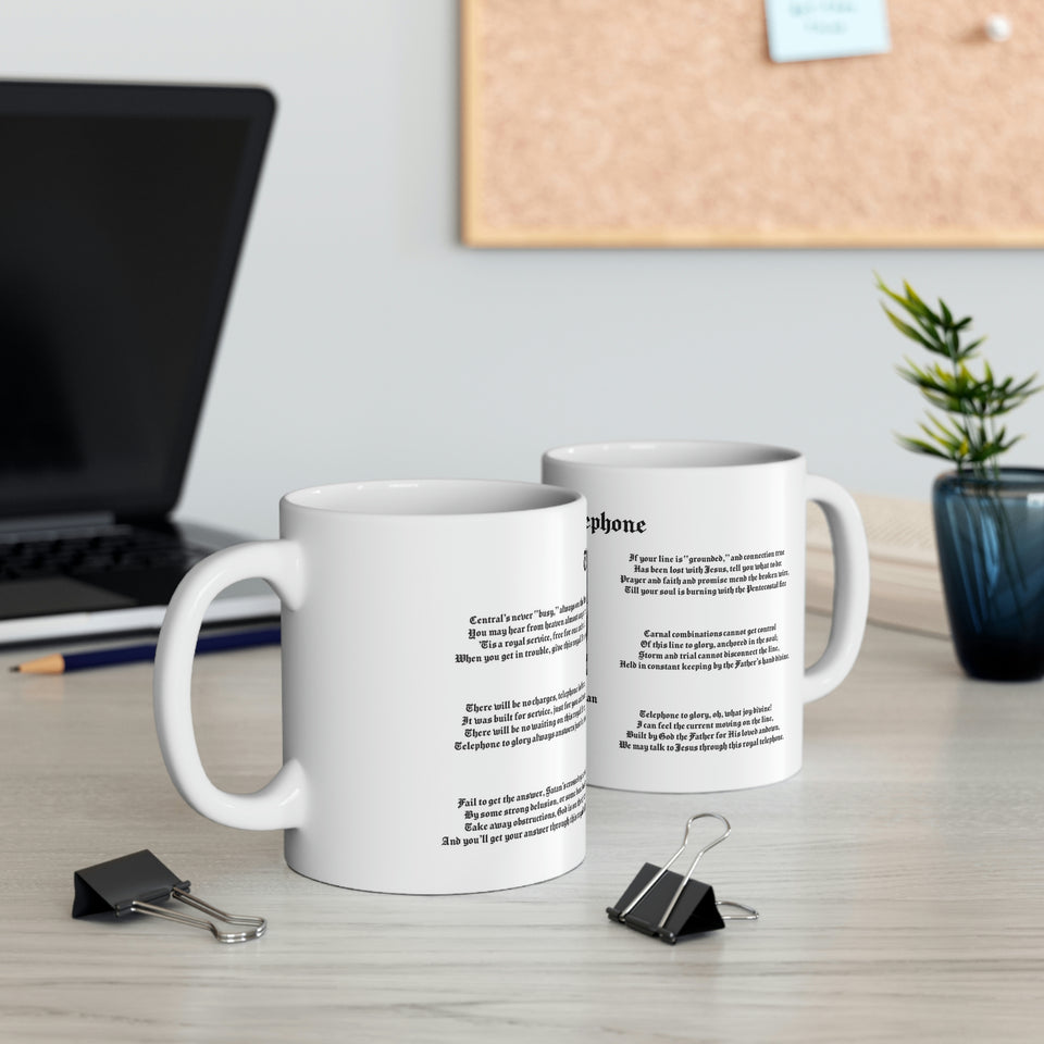 61H  The Royal Telephone Mug