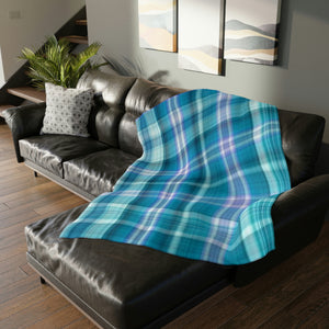 10CB  Colorful Plaid Blanket