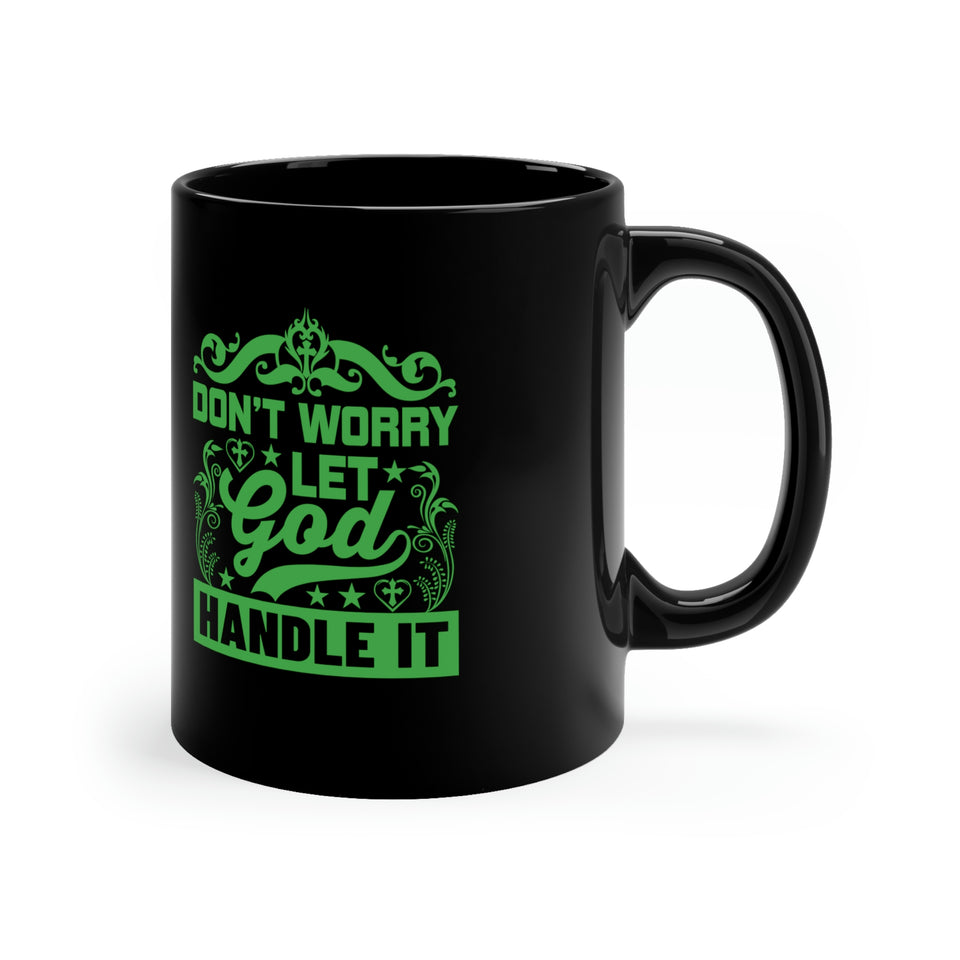 7BM  Black Christian Mug