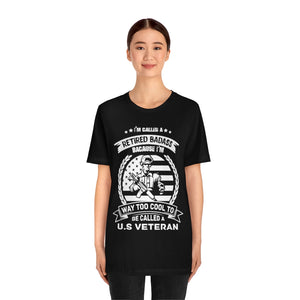 11USAR  Retired US Veterans Military t shirt