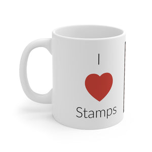 2JMSM  James Monroe US Stamp mug