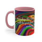 69CMSM  Colorful Marble Exodus 23:25 Mug