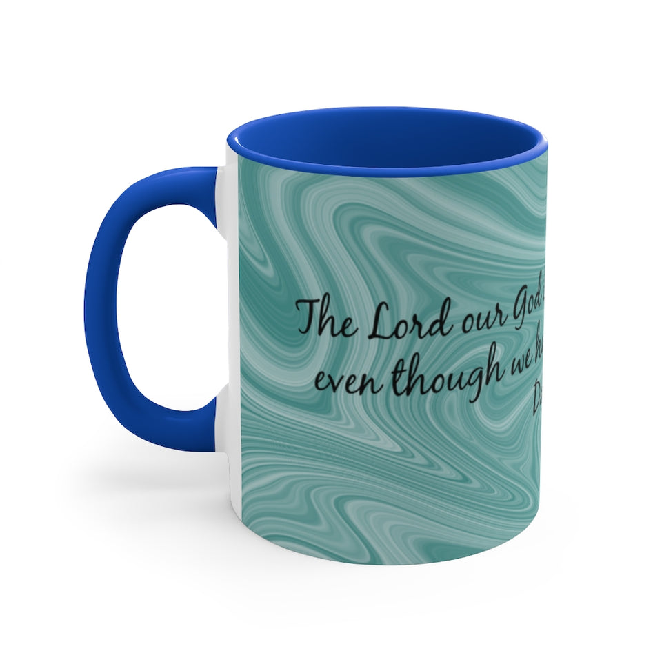13CMSM  Colorful Marble Daniel 9:9 Mug