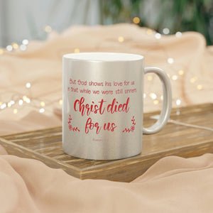 21SGM Silver and Gold Christian Mug