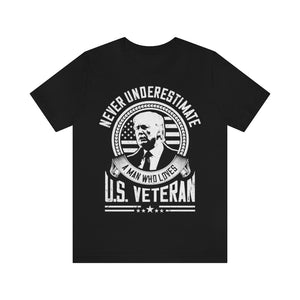 12USAR   A Man Who Loves US Veterans t shirts