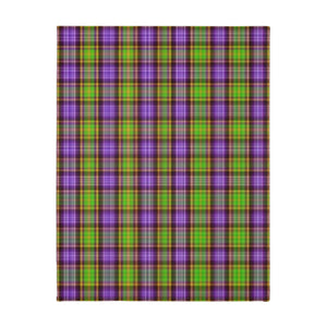 41CB  Colorful Plaid Blanket