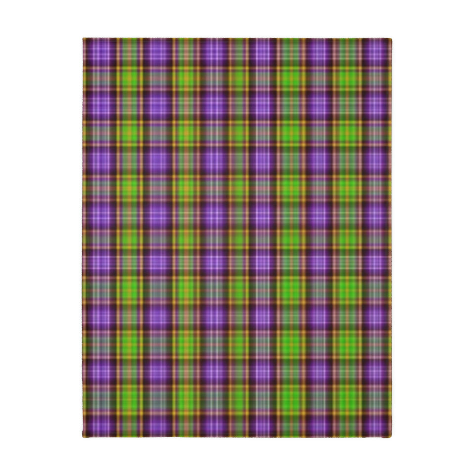 41CB  Colorful Plaid Blanket