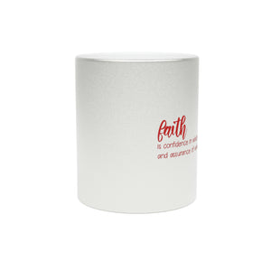 25SGM  Silver and Gold Christian Mug