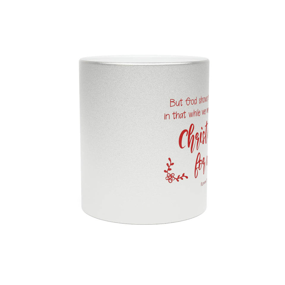 21SGM Silver and Gold Christian Mug