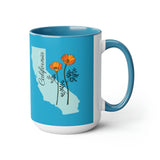 5SFM  California State Flower Mug