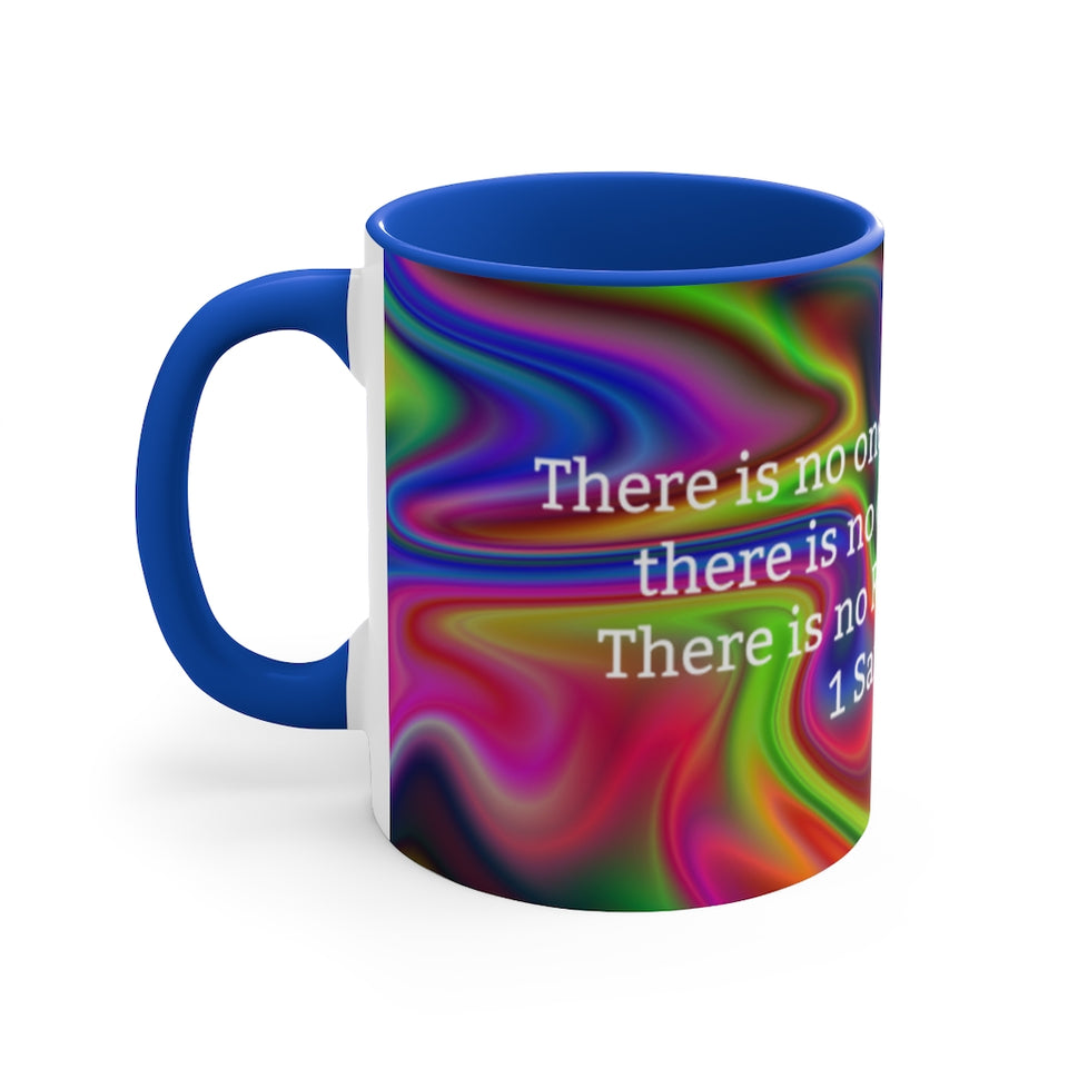 40CMSM  Colorful Marble 1 Samuel 2:2  Mug