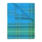 13CB  Colorful Plaid Blanket