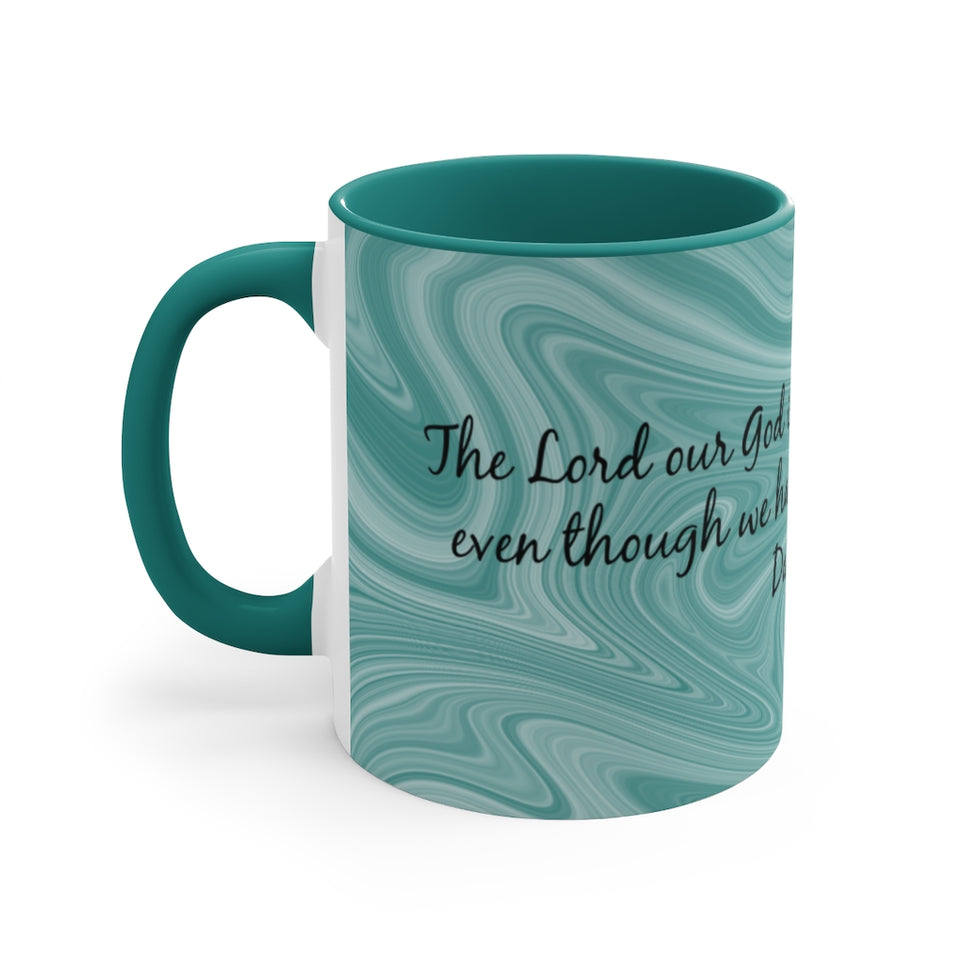 13CMSM  Colorful Marble Daniel 9:9 Mug