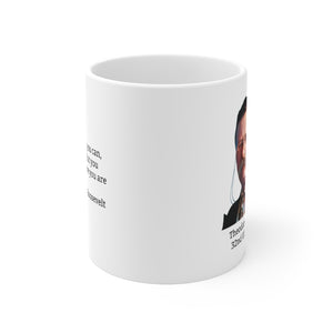10TRQM  Theodore Roosevelt Historical Quote mug