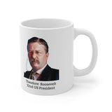 7TRQM  Theodore Roosevelt Historical quote Mug
