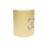 24SGM  Silver and Gold Christian Mugs