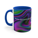 46CMSM  Colorful Marble Psalms 103:1 Mug