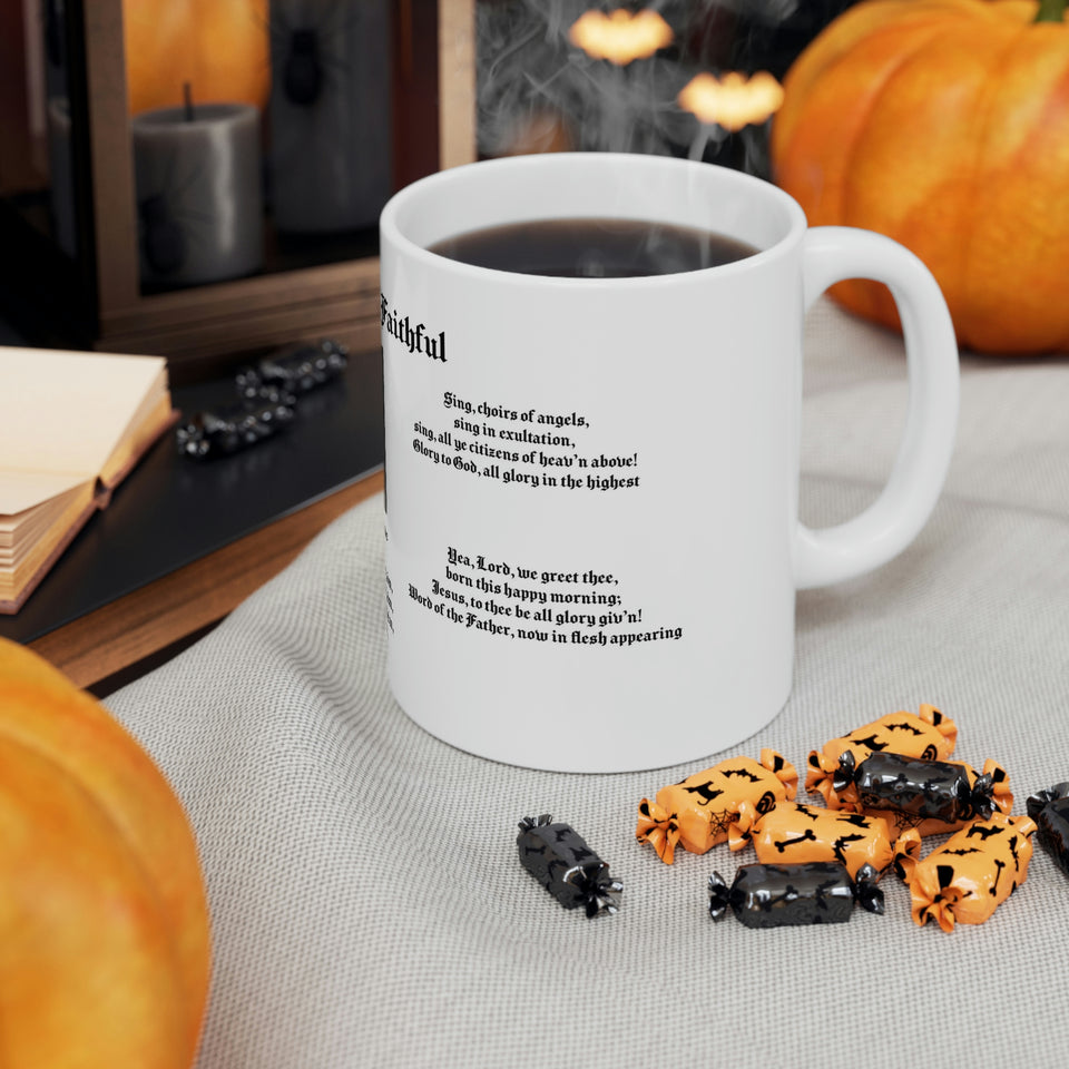 38H  O Come All Ye Faithful Mug