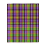 41CB  Colorful Plaid Blanket