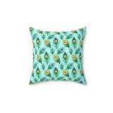 47PCF  Peacock Feather Pillows