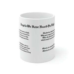 6H  Angels We Have Heard On High Mug