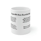 6H  Angels We Have Heard On High Mug