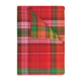62CB  Colorful Plaid Blanket
