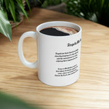 6H  Angels We Have Heard On High Mug