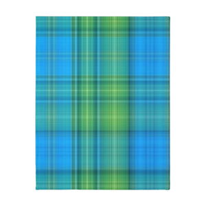 13CB  Colorful Plaid Blanket