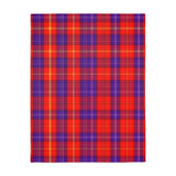 34CB  Colorful Plaid Blanket