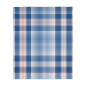 5CB  Colorful Plaid Blanket