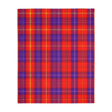 34CB  Colorful Plaid Blanket