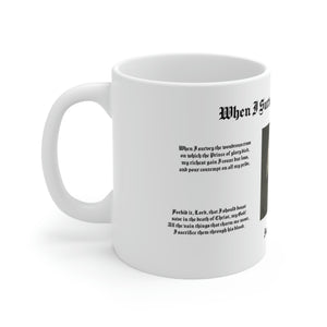 57H  When I Survey the Wondrous Cross  Mug