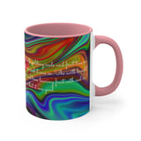 57CMSM  Colorful Marble Genesis 1:11-12 Mug
