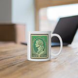 2WSM  George Washington Postage Stamp Mug