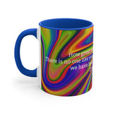 43CMSM  Colorful Marble 2 Samuel 7:22 Mug