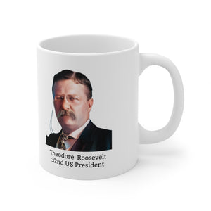 15TRQM  Theodore Roosevelt Historical Quote mug