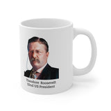 15TRQM  Theodore Roosevelt Historical Quote mug