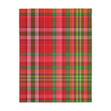 62CB  Colorful Plaid Blanket