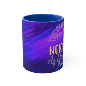 101CM  Watercolor Christian Coffee Mug