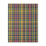 7CB  Colorful Plaid Blanket