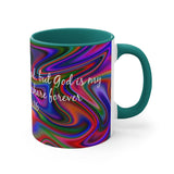 71CMSM  Colorful Marble Psalms 73:26 Mug