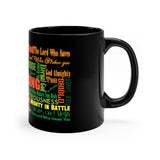 49CM   The names of God Christian Black Coffee Mug