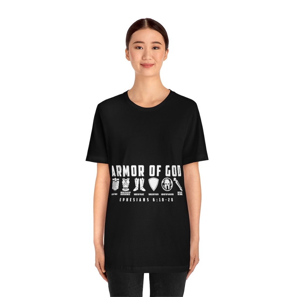 2CTS   Unisex christian t shirt Armor of God