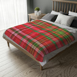 62CB  Colorful Plaid Blanket